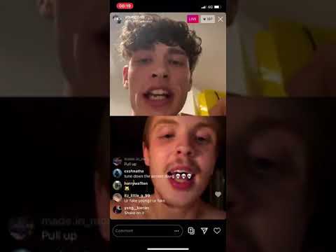Youngz sb and ksavv(kicking off on instagram live)