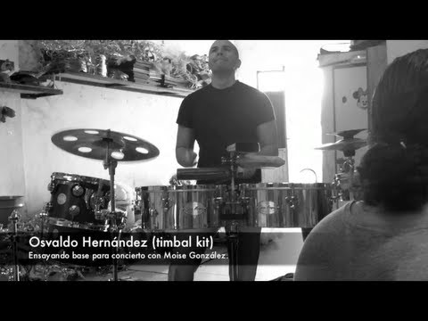 Osvaldo Hernández TIMBAL KIT / Ensayo para concierto con 