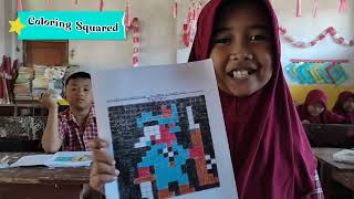 Coloring Squared | Matematika menyenangkan 💕😍