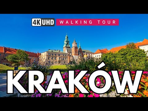 KRAKOW Walking Tour 🇵🇱 Poland 4K 60fps | Explore Kraków’s Old Town & Main Square. No Commentary