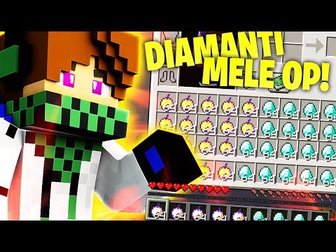 REGALO DIAMANTI E MELE OP CON LA CREATIVE! - Minecraft ITA Troll