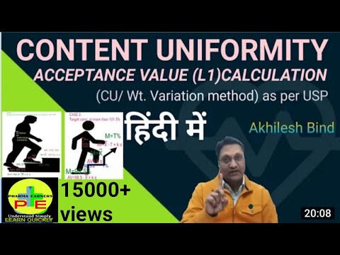 Dosage Uniformity as per USP