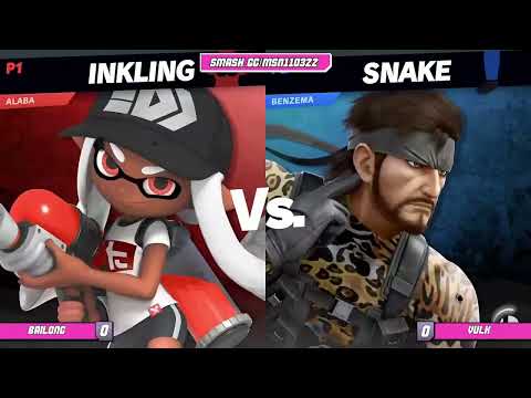 MSN 11.03.22 Winners Final - Vulk (Snake) vs Bailong (Inkling)