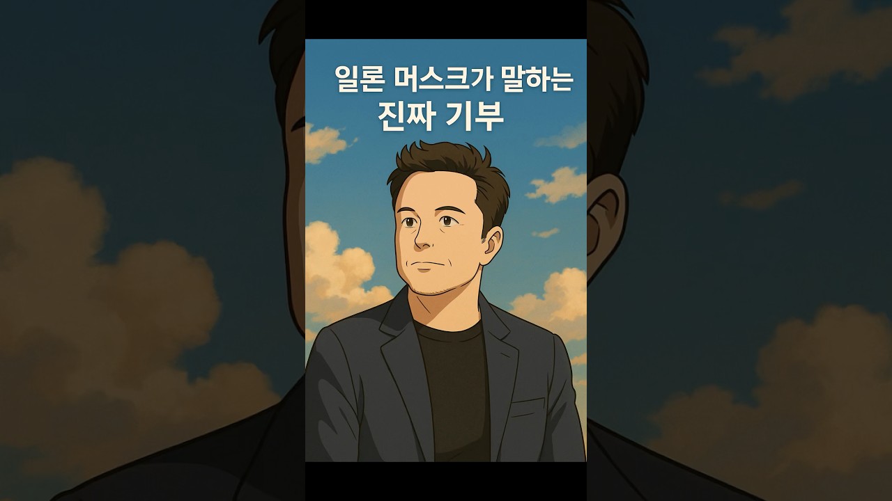 7조원을 기부한 일론 머스크의 빅픽쳐는 무엇?