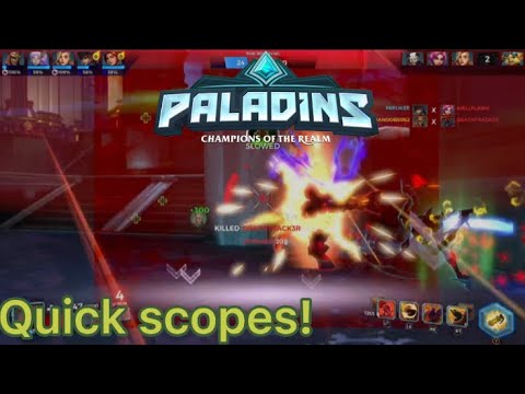 Strix Snipes in Paladins! (Really short video)