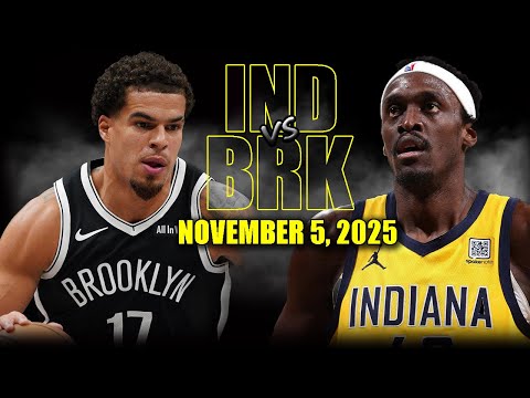 Indiana Pacers vs Brooklyn Nets Full Game Highlights - November 5, 2025 | NBA Season
