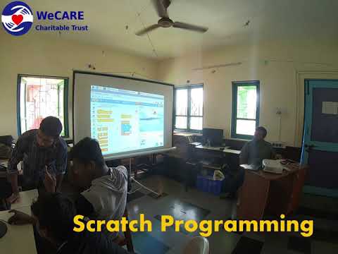 Raspberry Pi Workshop with Scratch programming conducted at Fr Agnel Balgram, Verna, Goa