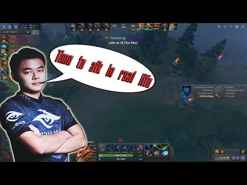 Secret Midone Ember Spirit - Time to afk in real life!!!