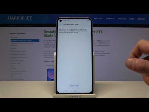 Cómo formatear ZTE Blade V2020 - restablecer de fábrica