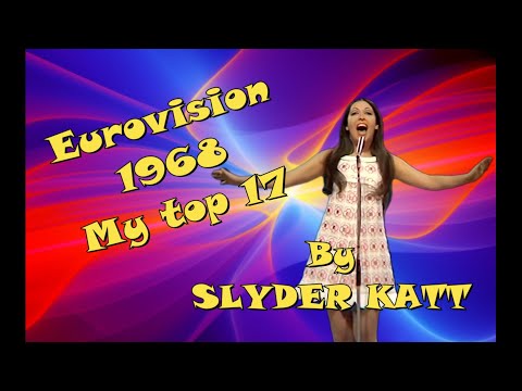 EUROVISION 1968 - [MY TOP 17]