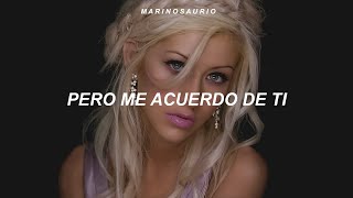 Christina Aguilera - Pero Me Acuerdo De Ti (Letra)