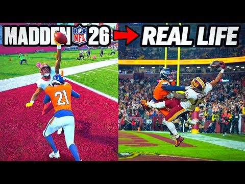 I Recreated TOP PLAYS From NFL Week 13 in Madden 26!