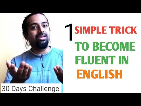 1 Simple Trick to Become Fluent in English - the JAM Technique - How to Be a Confident Speaker