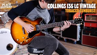 Video thumbnail for No Talking...Just Tones | Collings I35 LC Vintage - Tobacco Sunburst by Peach Guitars