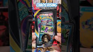 Chaos Rising 1 Pack Blister! #chaosrising #chikorita #pokemon #pokemoncards #cardopening