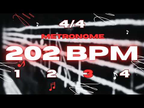 202 BPM - 4/4 Metronome
