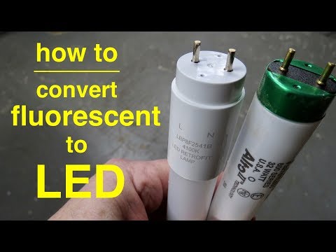 How To Convert T8 Fluorescent Lights to LED ● Explained in Simple Terms