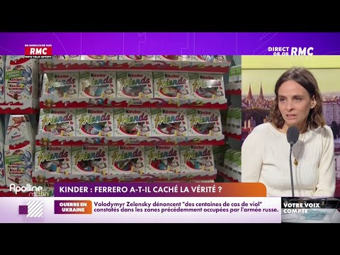 Scandale Kinder: la présence de salmonelle détectée dès la mi-décembre