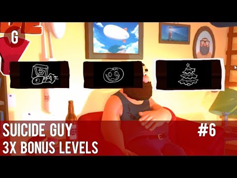 Suicide Guy Gameplay Part 6 - 3X Bonus Levels
