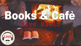 Cozy Jazz & Bossa Nova Music With Fireplace - 24/7 Live Stream - Relaxing Cafe Music