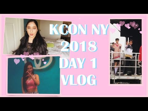 KCON NY 2018 DAY 1 VLOG - RED VELVET, PENTAGON, STRAY KIDS, SUPER JUNIOR, HEIZE