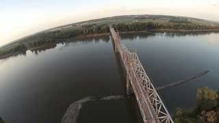 preview picture of video 'Washington: Mo River Bridge / HW 47'
