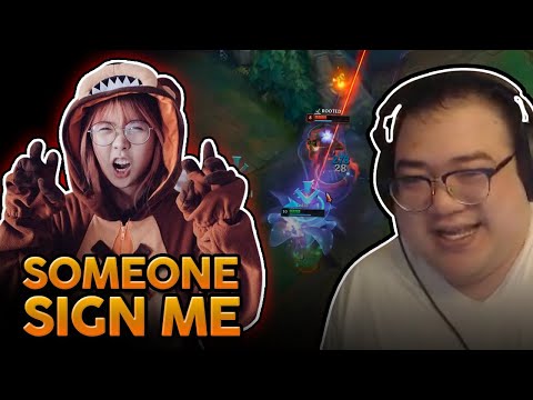 Lilypichu's ego knows no bounds... when she's playing well