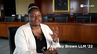 AnnaKay Brown LLM ‘22 on why she enjoyed her Trademark class
