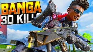 Bangalore ABILITIES is so INSANE in Apex Legends (30 KIILS)