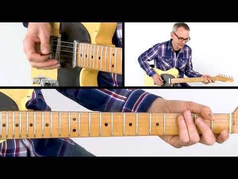 Country Guitar Lesson - From Blues to Country Lick - Lars Schurse