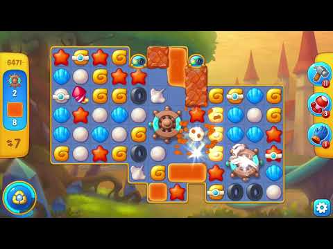 [FISHDOM Walkthrough] Level 6471 Hard (Qua màn - Fishdom)