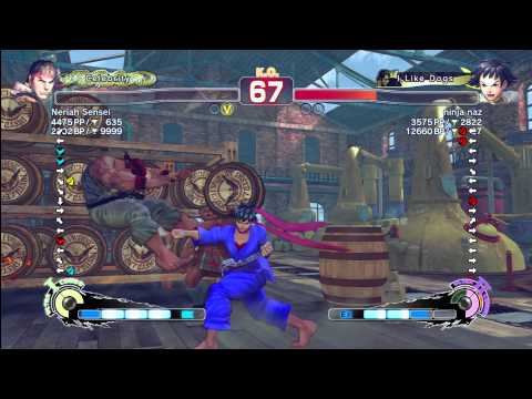 Ryan Hart [Ryu] vs Ninja Naz [Makoto] SSF4 Arcade Edition