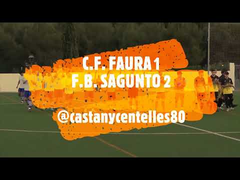 JORNADA 24. C.F. FAURA 1 - F.B. SAGUNTO 2 (30-03-2023)
