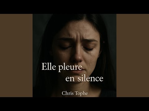 Elle pleure en silence