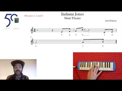 Music: "Learning to play the Melodica - Indiana Jones", 5to básico.