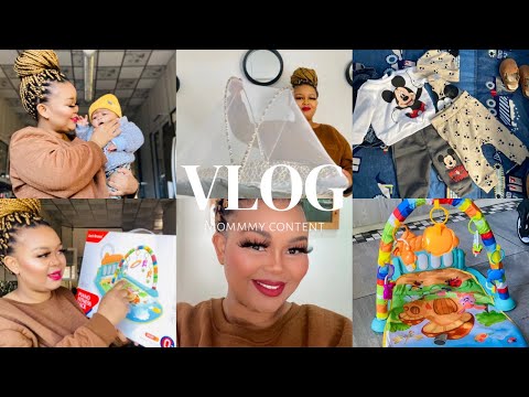 Vlog : Unboxing Baby Items | Make up | Mrp Baby Haul | Unboxing Rain Router | South African Mom