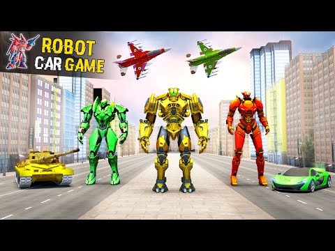 Transform Car Robot Games Android Offline| Bus Robot Car Games | Tank Robot Transform Games
