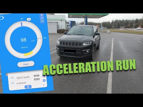 2020 JEEP COMPASS 4XE (190HP)| 0-100km/h | 0-62mph| ACCELERATION POV | CarPerformance Media