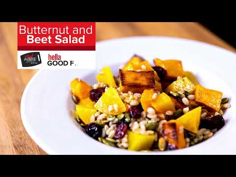 Butternut and Beet Salad