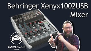 Video thumbnail for Behringer Xenyx Q1002USB Sound Mixer Review by Born Again Gamer
