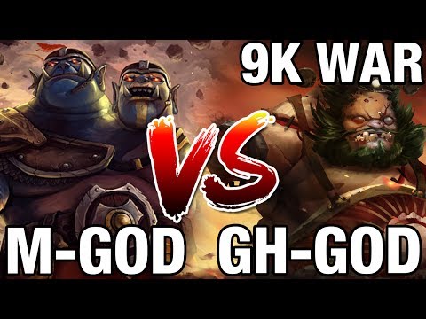 9K WAR - MIRACLE-GOD Ogre Magi VS GH-GOD Pudge - Dota 2
