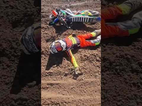 call the ambulance?.....kids! 🤣 #motocross #fail #shorts