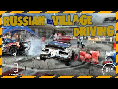 Elephantkilla - Wreckfest Мультиплеер #66 - Russian Village Driving ★Ultra HD★