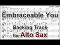 Embraceable You - Backing Track with Sheet Music for Alto Sax