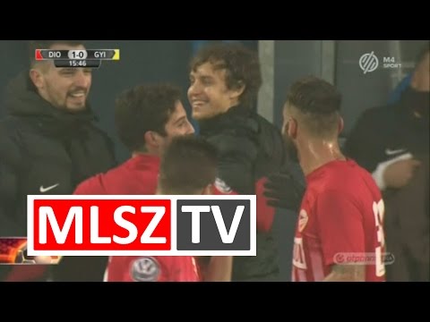 Diego Vela gója a DVTK – Gyirmót FC Győr mérkőzésen