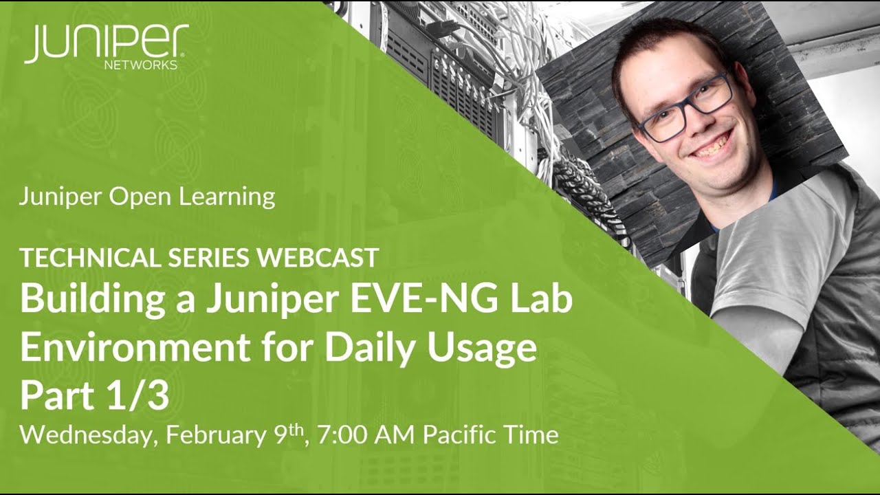 Building a Juniper EVE-NG Lab-Environment for daily usage - Part 1/3