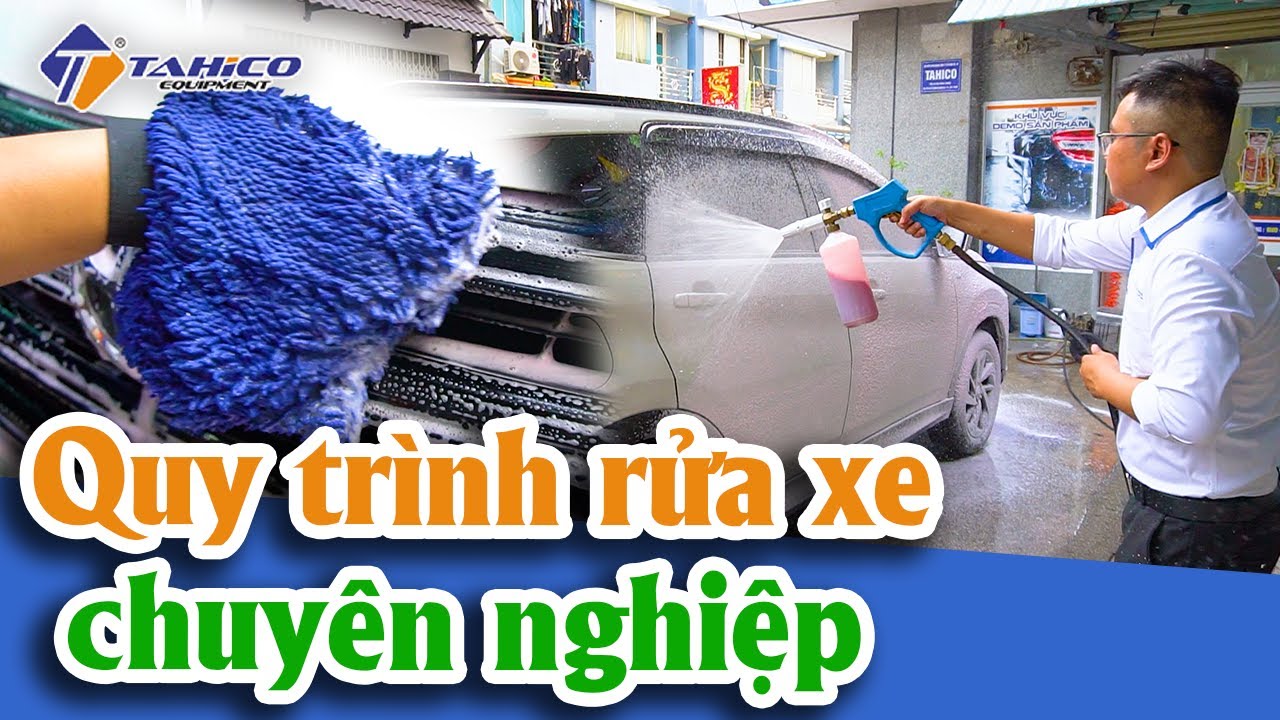 Cách rửa xe ô tô tại nhà chuyên nghiệp như rửa tiệm 7