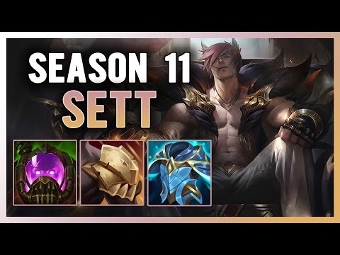 SEASON 11 SETT SUPPORT GUIDE AND GAMEPLAY (BUILD+RUNES)