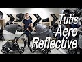 миниатюра 0 Видео о товаре Коляска 2 в 1 Tutis Aero Reflective Collection / Silver Rain