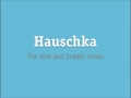 Hauschka - For sine and breath tones